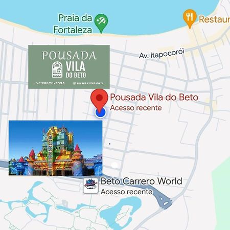 Pousada Vila Do Beto 佩尼亚 外观 照片