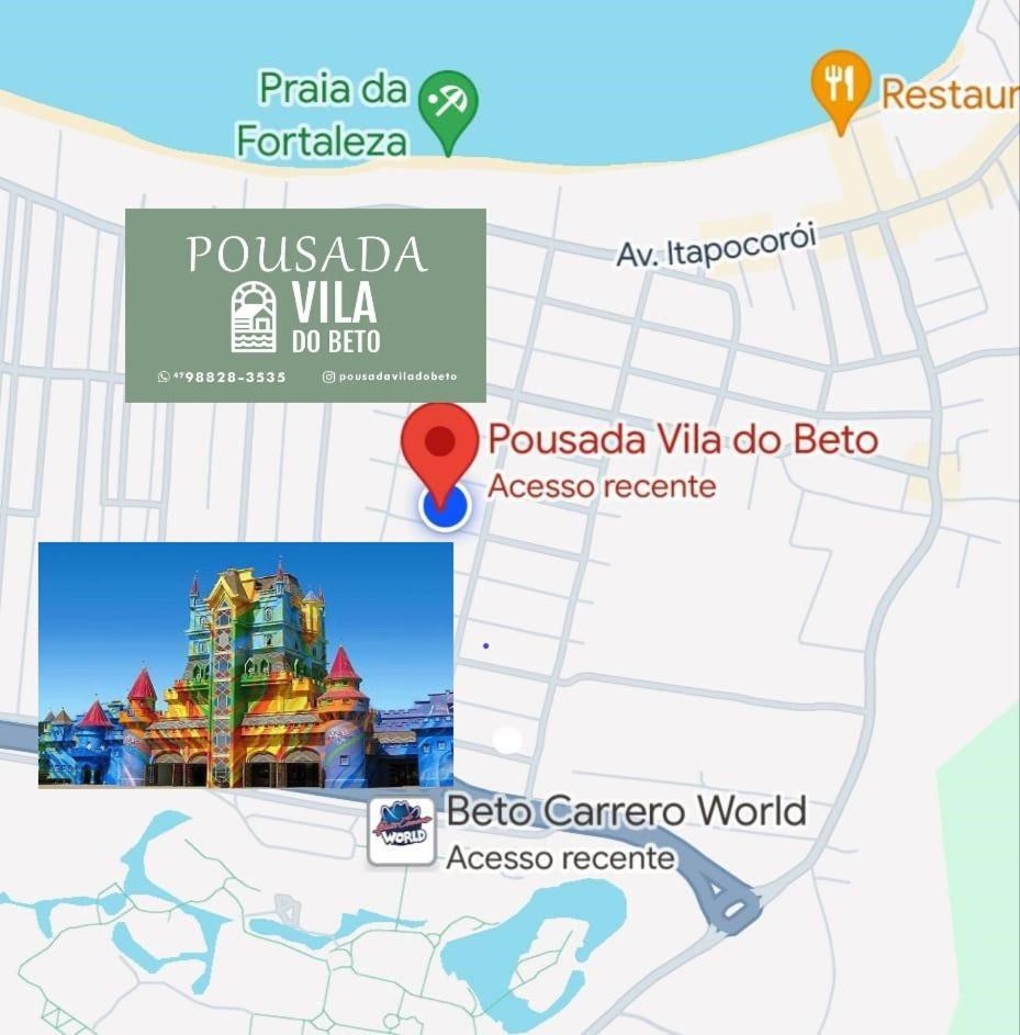 Pousada Vila Do Beto 佩尼亚 外观 照片